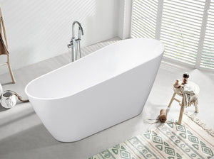 Layla Slipper 67 Inch Freestanding Tub - Bathroom Vanities Outlet