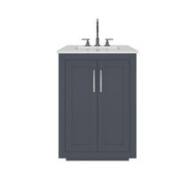 Load image into Gallery viewer, Nearmé Miami 23.5 Inch Bathroom Vanity in Grey- Cabinet Only - Bathroom Vanities Outlet