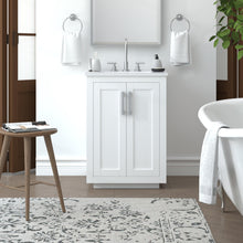 Load image into Gallery viewer, Nearmé Miami 23.5 Inch Bathroom Vanity in White- Cabinet Only - Bathroom Vanities Outlet