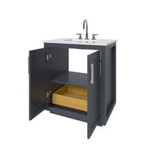 Load image into Gallery viewer, Nearmé Miami 29.5 Inch Bathroom Vanity in Grey- Cabinet Only - Bathroom Vanities Outlet