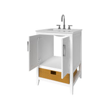 Load image into Gallery viewer, Nearmé New York 23.5 Inch Bathroom Vanity in White- Cabinet Only - Bathroom Vanities Outlet