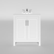Load image into Gallery viewer, Kennesaw 29.5 inch Bathroom Vanity in White- Cabinet Only - Bathroom Vanities Outlet