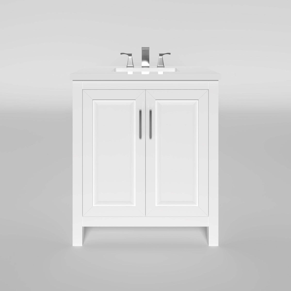 Kennesaw 29.5 inch Bathroom Vanity in White Only