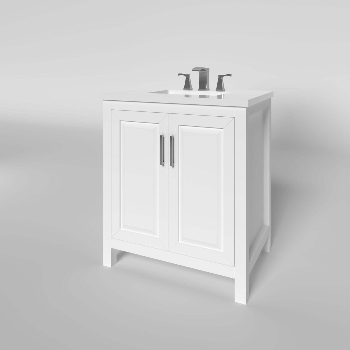 Kennesaw 29.5 inch Bathroom Vanity in White Only