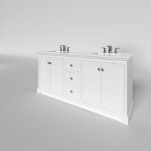 Load image into Gallery viewer, Marietta 71.5 inch Double Bathroom Vanity in White- Cabinet Only - Bathroom Vanities Outlet