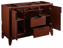 Load image into Gallery viewer, 48&quot; TALYN MAHOGANY VANITY IN LIGHT WALNUT- Cabinet Only - Bathroom Vanities Outlet