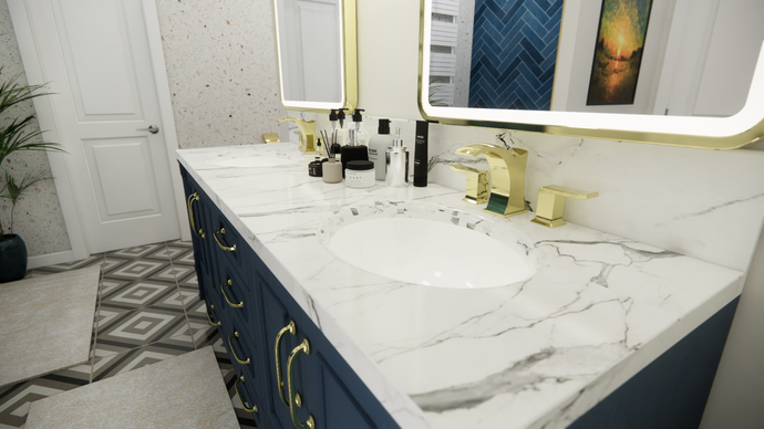 Bathroom Vanity with Top- Selecting the right combo matters