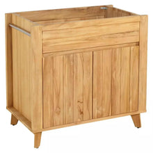 Load image into Gallery viewer, 36&quot; Antioch Natural Teak Vanity Base