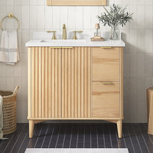 Load image into Gallery viewer, The Gabi 36 Inch Rustic Ash Vanity