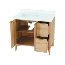 Load image into Gallery viewer, The Gabi 36 Inch Rustic Ash Vanity