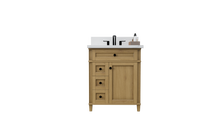 Load image into Gallery viewer, Kensington 29.5 Left Drawers in All Wood Vanity in Desert Oak - Cabinet Only