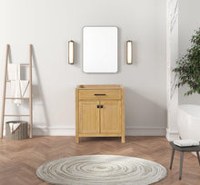 Load image into Gallery viewer, London 29.5 Inch- Single Bathroom Vanity in Desert Oak - Bathroom Vanities Outlet