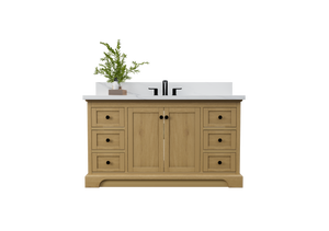 Marietta 60 Bath Vanity Solid Wood Oak Renovate for Less Atlanta Roswell Marietta Norcross