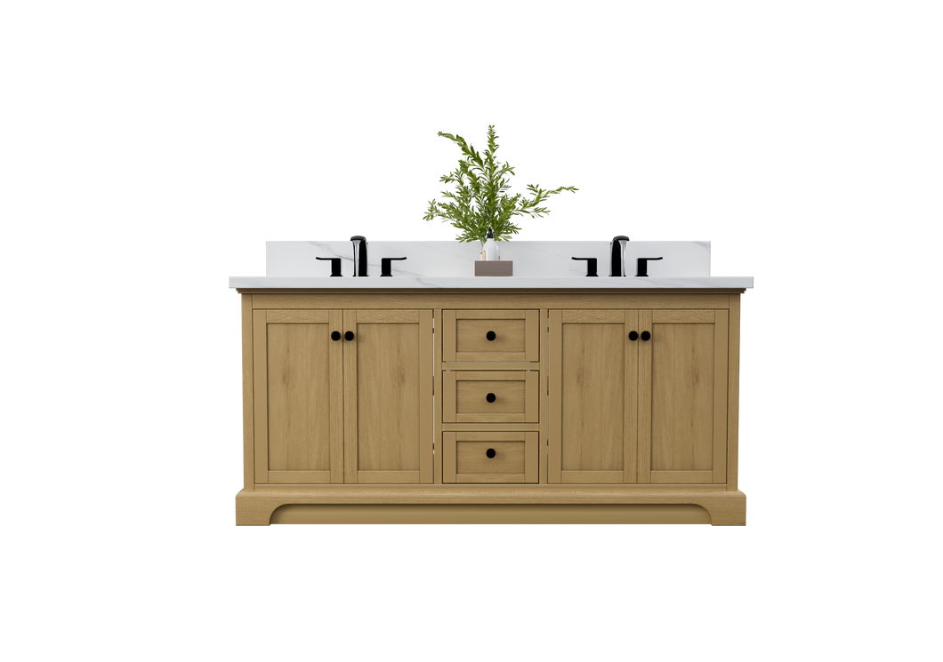 Marietta 72 Bath Vanity Solid Wood Oak Renovate for Less Atlanta Roswell Marietta Norcross