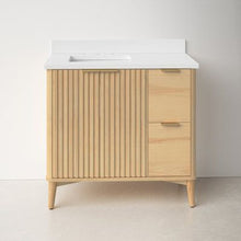 Load image into Gallery viewer, The Gabi 36 Inch Rustic Ash Vanity