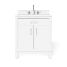 Load image into Gallery viewer, Clifden 30&quot; White Vanity with Quartz Top - Bathroom Vanities Outlet