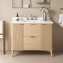 Load image into Gallery viewer, The Gabi 42 Inch Rustic Ash Vanity