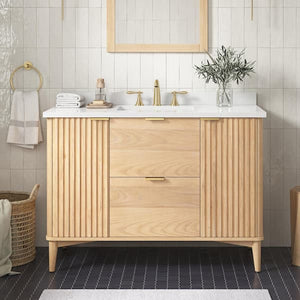 The Gabi 48 Inch Rustic Ash Vanity