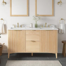 Load image into Gallery viewer, The Gabi 60 Inch Rustic Ash Vanity