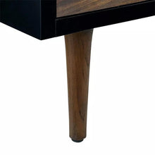 Load image into Gallery viewer, 36&quot; Bivins Java/Black Vanity Base -All Wood-