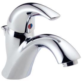 Delta Classic Single Handle Bathroom Faucet in Chrome 583LF-WF - Bathroom Vanities Outlet