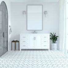 Load image into Gallery viewer, Kennesaw 59.5 inch Single Bathroom Vanity in White- Cabinet Only - Bathroom Vanities Outlet