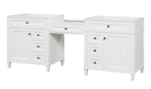 Load image into Gallery viewer, Kensington 84 in Solid Wood Vanity in White - Cabinet Only Ethan Roth