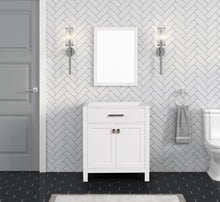 Load image into Gallery viewer, London 30 Inch- Single Bathroom Vanity in Bright White - Bathroom Vanities Outlet
