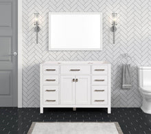 Load image into Gallery viewer, London 47.5 Inch- Single Bathroom Vanity in Bright White - Bathroom Vanities Outlet