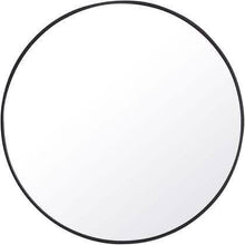 Load image into Gallery viewer, 42 in. Metal Frame Round Mirror in Black - Bathroom Vanities Outlet