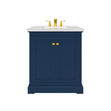 Load image into Gallery viewer, Marietta 29.5 inch Bathroom Vanity in Blue- Cabinet Only - Bathroom Vanities Outlet