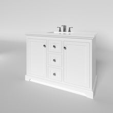 Load image into Gallery viewer, Marietta 47.5 inch Single or Double Bathroom Vanity in White- Cabinet Only - Bathroom Vanities Outlet