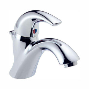 Delta Classic Single Handle Bathroom Faucet in Chrome 583LF-WF - Bathroom Vanities Outlet