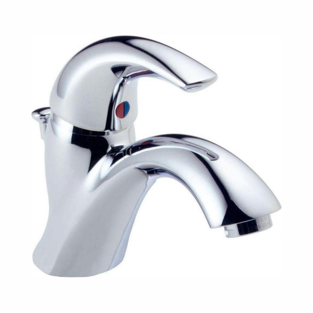 Delta Classic Single Handle Bathroom Faucet in Chrome 583LF-WF
