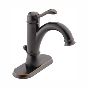 Delta Porter 4" Bronze Single Handle Faucet - Bathroom Vanities Outlet